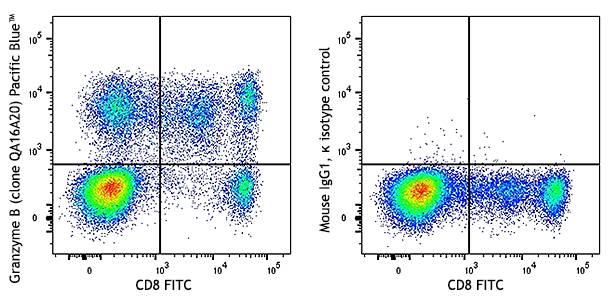 Pacific Blue anti-humanmouse Granzyme B Recombinant Antibody anti 